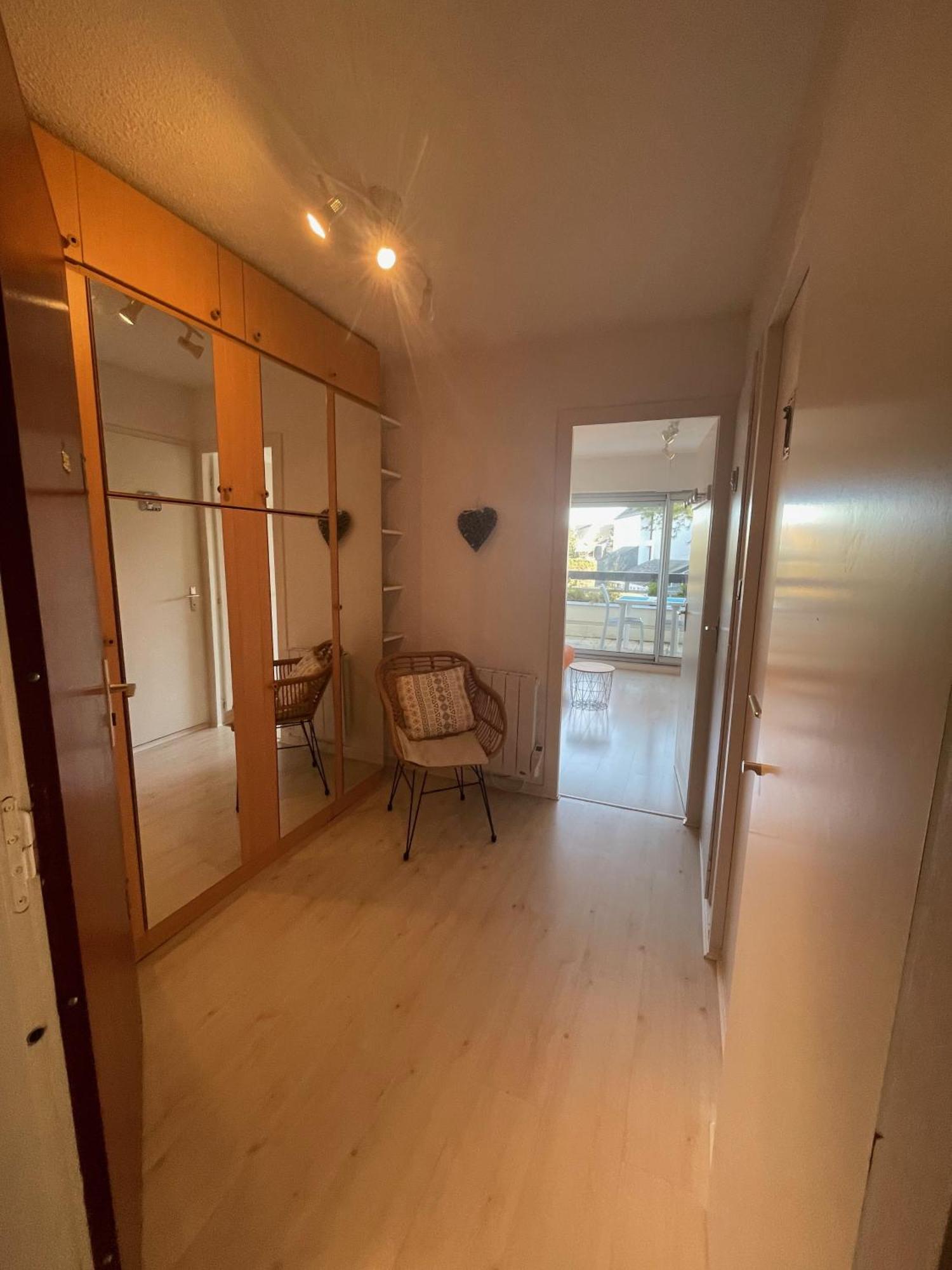 Studio Lumineux Avec Belle Terrasse Sur Espaces Verts, 100M Plage Carnac Exterior foto
